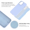 image:imageMXX for iPhone 13 pro Max Case  Soft Silicone Case with Screen Protector and Camera Lens Protector  Microfiber Lining AntiScratch Fullbody Protective Made for 13 pro Max Phone Case 67Clove Purple