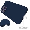 image:imageMXX for iPhone 13 pro Max Case  Soft Silicone Case with Screen Protector and Camera Lens Protector  Microfiber Lining AntiScratch Fullbody Protective Made for 13 pro Max Phone Case 67Navy Blue