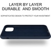image:imageMXX for iPhone 13 pro Max Case  Soft Silicone Case with Screen Protector and Camera Lens Protector  Microfiber Lining AntiScratch Fullbody Protective Made for 13 pro Max Phone Case 67Navy Blue