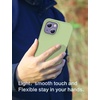 image:imageMXX for iPhone 13 pro Max Case  Soft Silicone Case with Screen Protector and Camera Lens Protector  Microfiber Lining AntiScratch Fullbody Protective Made for 13 pro Max Phone Case 67Matcha Green