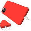 image:imageMXX for iPhone 13 pro Max Case  Soft Silicone Case with Screen Protector and Camera Lens Protector  Microfiber Lining AntiScratch Fullbody Protective Made for 13 pro Max Phone Case 67Red