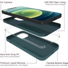 image:imageMXX for iPhone 13 pro Max Case  Soft Silicone Case with Screen Protector and Camera Lens Protector  Microfiber Lining AntiScratch Fullbody Protective Made for 13 pro Max Phone Case 67Midnight Green