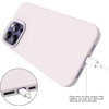 image:imageMXX for iPhone 13 pro Max Case  Soft Silicone Case with Screen Protector and Camera Lens Protector  Microfiber Lining AntiScratch Fullbody Protective Made for 13 pro Max Phone Case 67Morandi Purple