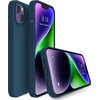image:imageMXX for iPhone 13 pro Max Case  Soft Silicone Case with Screen Protector and Camera Lens Protector  Microfiber Lining AntiScratch Fullbody Protective Made for 13 pro Max Phone Case 67Cobalt Blue