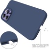 image:imageMXX for iPhone 13 pro Max Case  Soft Silicone Case with Screen Protector and Camera Lens Protector  Microfiber Lining AntiScratch Fullbody Protective Made for 13 pro Max Phone Case 67Midnight Blue