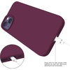 image:imageMXX for iPhone 13 pro Max Case  Soft Silicone Case with Screen Protector and Camera Lens Protector  Microfiber Lining AntiScratch Fullbody Protective Made for 13 pro Max Phone Case 67Wine Red