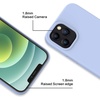 image:imageMXX for iPhone 13 pro Max Case  Soft Silicone Case with Screen Protector and Camera Lens Protector  Microfiber Lining AntiScratch Fullbody Protective Made for 13 pro Max Phone Case 67Clove Purple