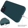 image:imageMXX for iPhone 13 pro Max Case  Soft Silicone Case with Screen Protector and Camera Lens Protector  Microfiber Lining AntiScratch Fullbody Protective Made for 13 pro Max Phone Case 67Midnight Green