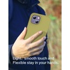image:imageMXX for iPhone 13 pro Max Case  Soft Silicone Case with Screen Protector and Camera Lens Protector  Microfiber Lining AntiScratch Fullbody Protective Made for 13 pro Max Phone Case 67Cardamom Green