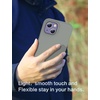 image:imageMXX for iPhone 13 pro Max Case  Soft Silicone Case with Screen Protector and Camera Lens Protector  Microfiber Lining AntiScratch Fullbody Protective Made for 13 pro Max Phone Case 67Charcoal Gray