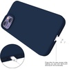 image:imageMXX for iPhone 13 pro Max Case  Soft Silicone Case with Screen Protector and Camera Lens Protector  Microfiber Lining AntiScratch Fullbody Protective Made for 13 pro Max Phone Case 67Navy Blue