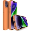 image:imageMXX for iPhone 13 pro Max Case  Soft Silicone Case with Screen Protector and Camera Lens Protector  Microfiber Lining AntiScratch Fullbody Protective Made for 13 pro Max Phone Case 67Kumquat