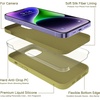 image:imageMXX for iPhone 13 pro Max Case  Soft Silicone Case with Screen Protector and Camera Lens Protector  Microfiber Lining AntiScratch Fullbody Protective Made for 13 pro Max Phone Case 67Cardamom Green