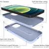 image:imageMXX for iPhone 13 pro Max Case  Soft Silicone Case with Screen Protector and Camera Lens Protector  Microfiber Lining AntiScratch Fullbody Protective Made for 13 pro Max Phone Case 67Clove Purple