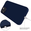 image:imageMXX for iPhone 13 pro Max Case  Soft Silicone Case with Screen Protector and Camera Lens Protector  Microfiber Lining AntiScratch Fullbody Protective Made for 13 pro Max Phone Case 67Navy Blue