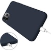 image:imageMXX for iPhone 13 pro Max Case  Soft Silicone Case with Screen Protector and Camera Lens Protector  Microfiber Lining AntiScratch Fullbody Protective Made for 13 pro Max Phone Case 67Navy Blue