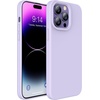 image:imageMXX for iPhone 13 pro Max Case  Soft Silicone Case with Screen Protector and Camera Lens Protector  Microfiber Lining AntiScratch Fullbody Protective Made for 13 pro Max Phone Case 67Lilac