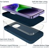 image:imageMXX for iPhone 13 pro Max Case  Soft Silicone Case with Screen Protector and Camera Lens Protector  Microfiber Lining AntiScratch Fullbody Protective Made for 13 pro Max Phone Case 67Cobalt Blue