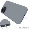 image:imageMXX for iPhone 13 pro Max Case  Soft Silicone Case with Screen Protector and Camera Lens Protector  Microfiber Lining AntiScratch Fullbody Protective Made for 13 pro Max Phone Case 67Gray