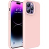 image:imageMXX for iPhone 13 pro Max Case  Soft Silicone Case with Screen Protector and Camera Lens Protector  Microfiber Lining AntiScratch Fullbody Protective Made for 13 pro Max Phone Case 67Sand Pink