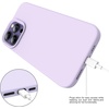 image:imageMXX for iPhone 13 pro Max Case  Soft Silicone Case with Screen Protector and Camera Lens Protector  Microfiber Lining AntiScratch Fullbody Protective Made for 13 pro Max Phone Case 67Lilac