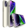image:imageMXX for iPhone 13 pro Max Case  Soft Silicone Case with Screen Protector and Camera Lens Protector  Microfiber Lining AntiScratch Fullbody Protective Made for 13 pro Max Phone Case 67Antique White