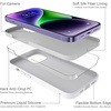 image:imageMXX for iPhone 13 pro Max Case  Soft Silicone Case with Screen Protector and Camera Lens Protector  Microfiber Lining AntiScratch Fullbody Protective Made for 13 pro Max Phone Case 67White