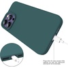 image:imageMXX for iPhone 13 pro Max Case  Soft Silicone Case with Screen Protector and Camera Lens Protector  Microfiber Lining AntiScratch Fullbody Protective Made for 13 pro Max Phone Case 67Midnight Green