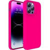 image:imageMXX for iPhone 13 pro Max Case  Soft Silicone Case with Screen Protector and Camera Lens Protector  Microfiber Lining AntiScratch Fullbody Protective Made for 13 pro Max Phone Case 67Hot Pink