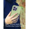 image:imageMXX for iPhone 13 pro Max Case  Soft Silicone Case with Screen Protector and Camera Lens Protector  Microfiber Lining AntiScratch Fullbody Protective Made for 13 pro Max Phone Case 67Matcha Green