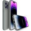 image:imageMXX for iPhone 13 pro Max Case  Soft Silicone Case with Screen Protector and Camera Lens Protector  Microfiber Lining AntiScratch Fullbody Protective Made for 13 pro Max Phone Case 67Charcoal Gray