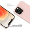 image:imageMXX for iPhone 13 pro Max Case  Soft Silicone Case with Screen Protector and Camera Lens Protector  Microfiber Lining AntiScratch Fullbody Protective Made for 13 pro Max Phone Case 67Sand Pink