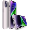 image:imageMXX for iPhone 13 pro Max Case  Soft Silicone Case with Screen Protector and Camera Lens Protector  Microfiber Lining AntiScratch Fullbody Protective Made for 13 pro Max Phone Case 67Morandi Purple