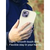 image:imageMXX for iPhone 13 pro Max Case  Soft Silicone Case with Screen Protector and Camera Lens Protector  Microfiber Lining AntiScratch Fullbody Protective Made for 13 pro Max Phone Case 67Antique White