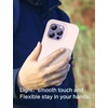 image:imageMXX for iPhone 13 pro Max Case  Soft Silicone Case with Screen Protector and Camera Lens Protector  Microfiber Lining AntiScratch Fullbody Protective Made for 13 pro Max Phone Case 67Morandi Pink