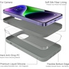 image:imageMXX for iPhone 13 pro Max Case  Soft Silicone Case with Screen Protector and Camera Lens Protector  Microfiber Lining AntiScratch Fullbody Protective Made for 13 pro Max Phone Case 67Charcoal Gray