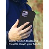 image:imageMXX for iPhone 13 pro Max Case  Soft Silicone Case with Screen Protector and Camera Lens Protector  Microfiber Lining AntiScratch Fullbody Protective Made for 13 pro Max Phone Case 67Black