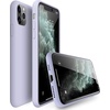 image:imageMXX for iPhone 13 pro Max Case  Soft Silicone Case with Screen Protector and Camera Lens Protector  Microfiber Lining AntiScratch Fullbody Protective Made for 13 pro Max Phone Case 67Lilac Purple