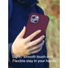 image:imageMXX for iPhone 13 pro Max Case  Soft Silicone Case with Screen Protector and Camera Lens Protector  Microfiber Lining AntiScratch Fullbody Protective Made for 13 pro Max Phone Case 67Wine Red