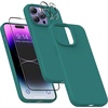 image:imageMXX for iPhone 13 pro Max Case  Soft Silicone Case with Screen Protector and Camera Lens Protector  Microfiber Lining AntiScratch Fullbody Protective Made for 13 pro Max Phone Case 67Jasper