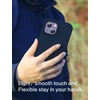 image:imageMXX for iPhone 13 pro Max Case  Soft Silicone Case with Screen Protector and Camera Lens Protector  Microfiber Lining AntiScratch Fullbody Protective Made for 13 pro Max Phone Case 67Navy Blue