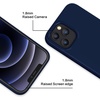 image:imageMXX for iPhone 13 pro Max Case  Soft Silicone Case with Screen Protector and Camera Lens Protector  Microfiber Lining AntiScratch Fullbody Protective Made for 13 pro Max Phone Case 67Navy Blue