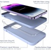 image:imageMXX for iPhone 13 pro Max Case  Soft Silicone Case with Screen Protector and Camera Lens Protector  Microfiber Lining AntiScratch Fullbody Protective Made for 13 pro Max Phone Case 67Clove Purple
