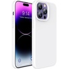 image:imageMXX for iPhone 13 pro Max Case  Soft Silicone Case with Screen Protector and Camera Lens Protector  Microfiber Lining AntiScratch Fullbody Protective Made for 13 pro Max Phone Case 67White