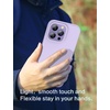 image:imageMXX for iPhone 13 pro Max Case  Soft Silicone Case with Screen Protector and Camera Lens Protector  Microfiber Lining AntiScratch Fullbody Protective Made for 13 pro Max Phone Case 67Lilac