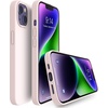 image:imageMXX for iPhone 13 pro Max Case  Soft Silicone Case with Screen Protector and Camera Lens Protector  Microfiber Lining AntiScratch Fullbody Protective Made for 13 pro Max Phone Case 67Morandi Pink