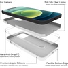 image:imageMXX for iPhone 13 pro Max Case  Soft Silicone Case with Screen Protector and Camera Lens Protector  Microfiber Lining AntiScratch Fullbody Protective Made for 13 pro Max Phone Case 67White