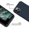 image:imageMXX for iPhone 13 pro Max Case  Soft Silicone Case with Screen Protector and Camera Lens Protector  Microfiber Lining AntiScratch Fullbody Protective Made for 13 pro Max Phone Case 67Navy Blue