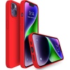 image:imageMXX for iPhone 13 pro Max Case  Soft Silicone Case with Screen Protector and Camera Lens Protector  Microfiber Lining AntiScratch Fullbody Protective Made for 13 pro Max Phone Case 67Red