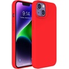 image:imageMXX for iPhone 13 pro Max Case  Soft Silicone Case with Screen Protector and Camera Lens Protector  Microfiber Lining AntiScratch Fullbody Protective Made for 13 pro Max Phone Case 67Red